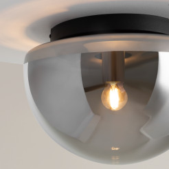 MAYTONI Lampa sufitowa Glassy 60W E27 MOD270CL-01B