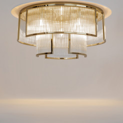 MAYTONI Lampa sufitowa Frame 60W E14 MOD174CL-09G