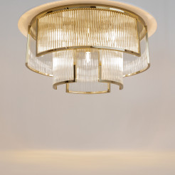 MAYTONI Lampa sufitowa Frame 60W E14 MOD174CL-09G