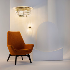 MAYTONI Lampa ścienna (kinkiet) Frame 60W E14 MOD174WL-02G