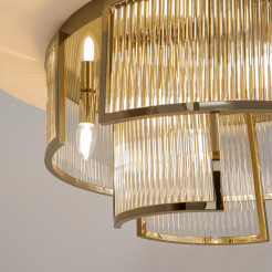 MAYTONI Lampa sufitowa Frame 60W E14 MOD174CL-06G