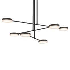 MAYTONI Lampa wisząca Fad 40W LED 2500lm 3000K 80 CRI  MOD070PL-L38B3K
