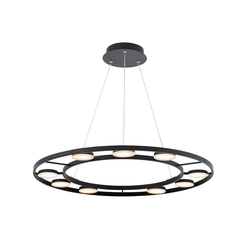MAYTONI Lampa wisząca Fad 63W LED 2800lm 3000K 80 CRI  MOD070PL-L63B3K