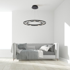 MAYTONI Lampa wisząca Fad 63W LED 2800lm 3000K 80 CRI  MOD070PL-L63B3K