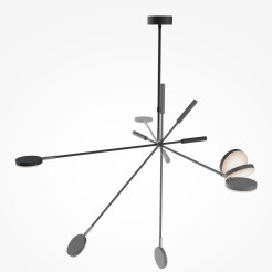MAYTONI Lampa sufitowa Fad LED 3000K 500lm MOD070CL-L8B3K