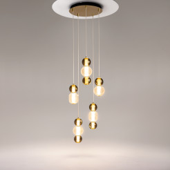 MAYTONI Lampa wisząca Drop 80W LED 9300lm 3000K 80 CRI  MOD273PL-L80G3K