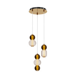 MAYTONI Lampa wisząca Drop 33W LED 4000lm 3000K 80 CRI  MOD273PL-L33G3K