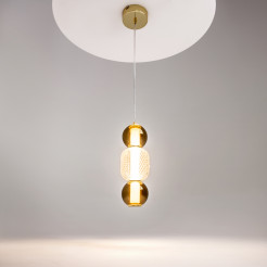 MAYTONI Lampa wisząca Drop LED 3000K 2000lm MOD273PL-L16G3K