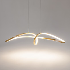 MAYTONI Lampa wisząca Curve 42W LED 2800lm 4000K 85 CRI  MOD156PL-L52G4K
