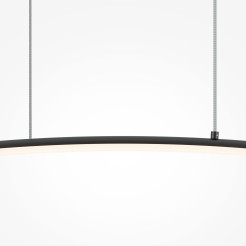 MAYTONI Lampa wisząca Light Reflection 15W LED 800lm 3000K 80 CRI  MOD243PL-L18BK