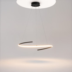 MAYTONI Lampa wisząca Curve 31W LED 1600lm 3000-4000K 80 CRI  MOD242PL-L33BK