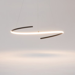 MAYTONI Lampa wisząca Curve 31W LED 1600lm 3000-4000K 80 CRI  MOD242PL-L33BK