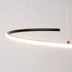 MAYTONI Lampa wisząca Curve 31W LED 1600lm 3000-4000K 80 CRI  MOD242PL-L33BK