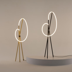 MAYTONI Lampa podłogowa Crochet LED 3000K 2500lm MOD369FL-L36B3K