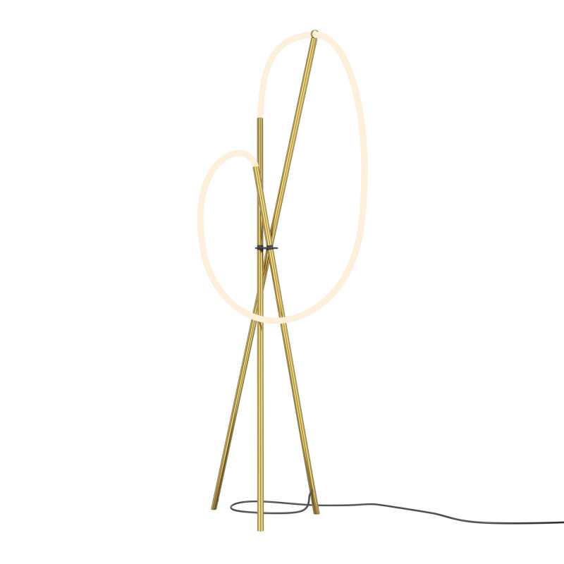 MAYTONI Lampa podłogowa Crochet LED 3000K 2500lm MOD369FL-L36BS3K