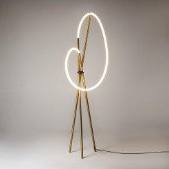 MAYTONI Lampa podłogowa Crochet LED 3000K 2500lm MOD369FL-L36BS3K