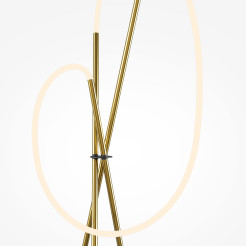 MAYTONI Lampa podłogowa Crochet LED 3000K 2500lm MOD369FL-L36BS3K