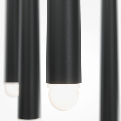 MAYTONI Lampa wisząca Cascade 31W LED 2400lm 3000-4000K 80 CRI  MOD132PL-L30BK