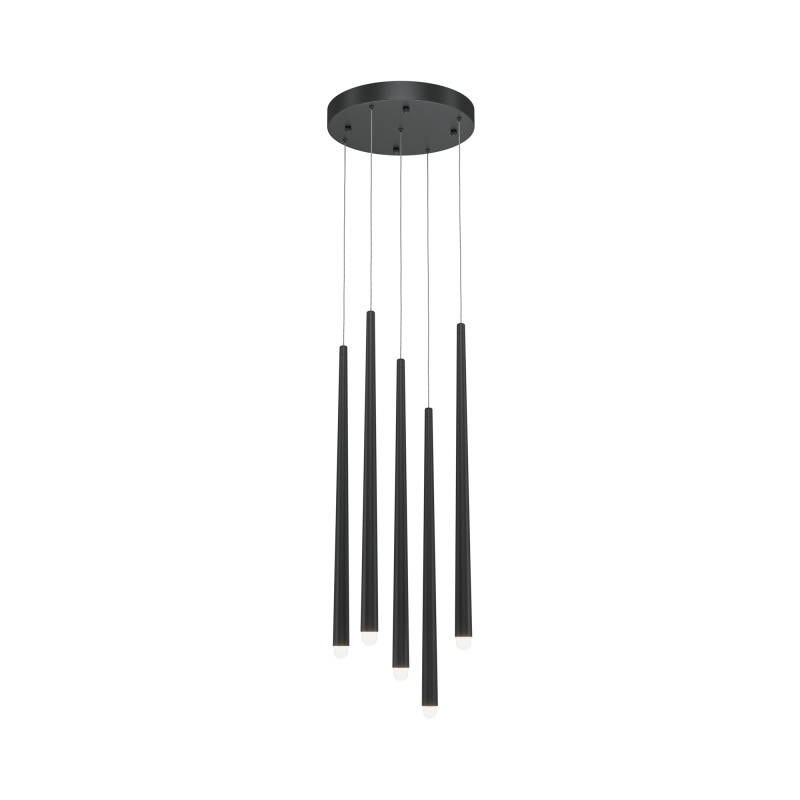 MAYTONI Lampa wisząca Cascade 30W LED 1650lm 4000K 80 CRI  MOD132PL-L28BK2