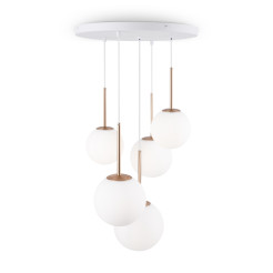 MAYTONI Lampa wisząca Basic form 40W E14 MOD321PL-05G