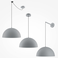 MAYTONI Lampa wisząca Basic colors 40W E27 MOD168PL-01GR