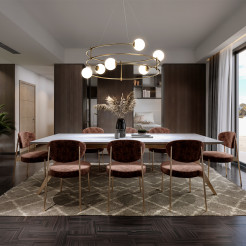 MAYTONI Lampa wisząca Balance 40W G9 MOD317PL-06G