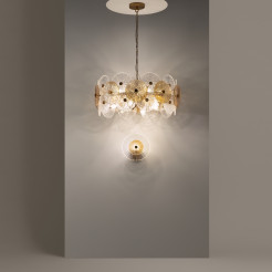 MAYTONI Lampa ścienna (kinkiet) Aster 40W E14 MOD007WL-01G