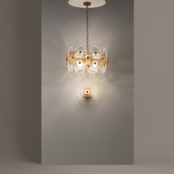 MAYTONI Lampa wisząca Aster 40W E14 MOD007PL-08G