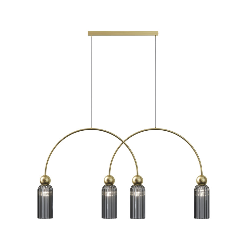 MAYTONI Lampa wisząca Antic 40W E14 MOD302PL-04GR