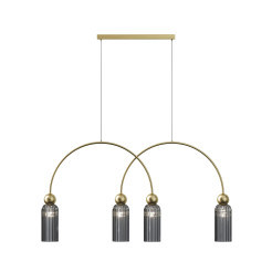 MAYTONI Lampa wisząca Antic 40W E14 MOD302PL-04GR