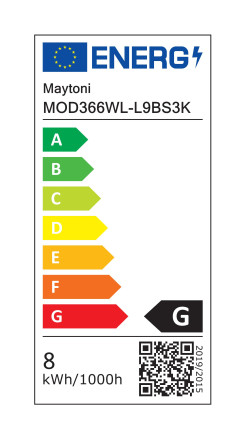 MAYTONI Lampa ścienna (kinkiet) Albatre LED 3000K 150lm MOD366WL-L9BS3K