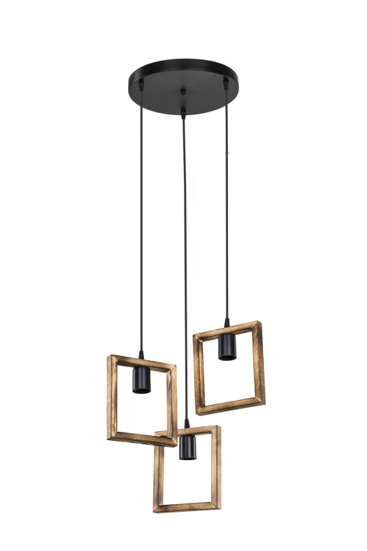 ASZ.1678 ATRIA LAMPA WISZĄCA BRĄZOWA/BROWN