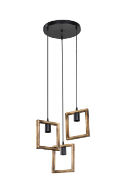 ASZ.1678 ATRIA LAMPA WISZĄCA BRĄZOWA/BROWN
