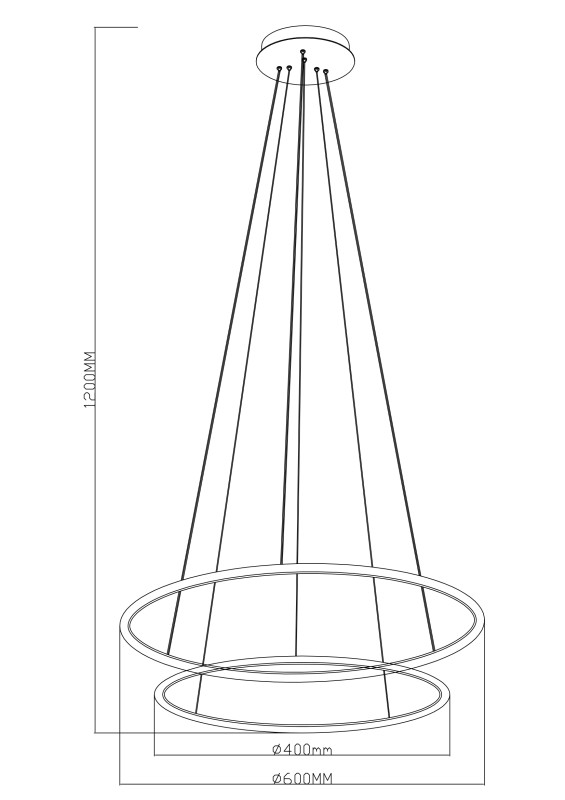 PL201004B-2BK MARSEILLE LAMPA WISZĄCA CZARNA/BLACK