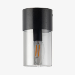 OB2221BD-1-BL VETRO LAMPA SUFITOWA CZARNA/BLACK