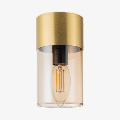 OB2221BD-1-GLD VETRO LAMPA SUFITOWA ZŁOTA/GOLD