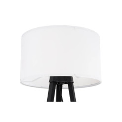 ASZ.1759 PIKO LAMPA PODŁOGOWA CZARNA/BLACK-WHITE