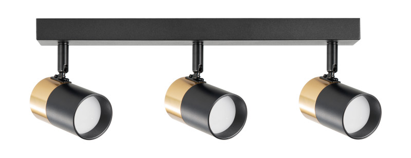 OB-2204BD-3-BK FORI LISTWA CZARNA-ZŁOTA/BLACK-GOLD