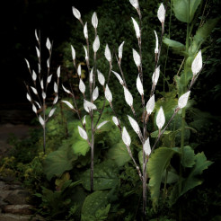 SW-5009 DEKORACJA ZEWNĘTRZNA SOLARNA LED DRZEWKO ZESTAW 3 SZT
