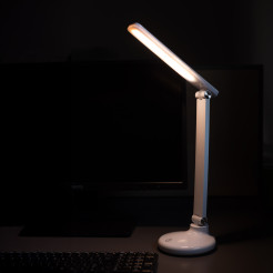 1913-WH LAMPA BIURKOWA BIAŁA/WHITE