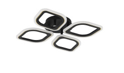 MS236040R-BK ILLUMIA LAMPA SUFITOWA CZARNA-ZŁOTA/BLACK-GOLD