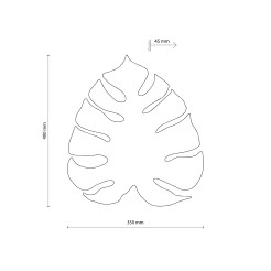 MONSTERA SABIA KINKIET  3 10626