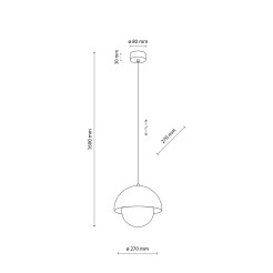 BONO SABIA LAMPA WISZACA 1 M 10645
