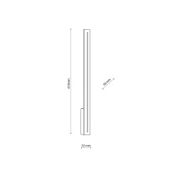 LINEA S KINKIET LED IP 65 18175