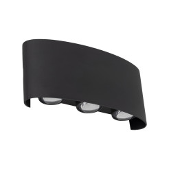 ARROW BLACK  KINKIET LED IP 54 18181
