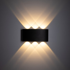 ARROW BLACK  KINKIET LED IP 54 18181