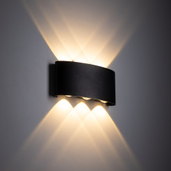 ARROW BLACK  KINKIET LED IP 54 18181