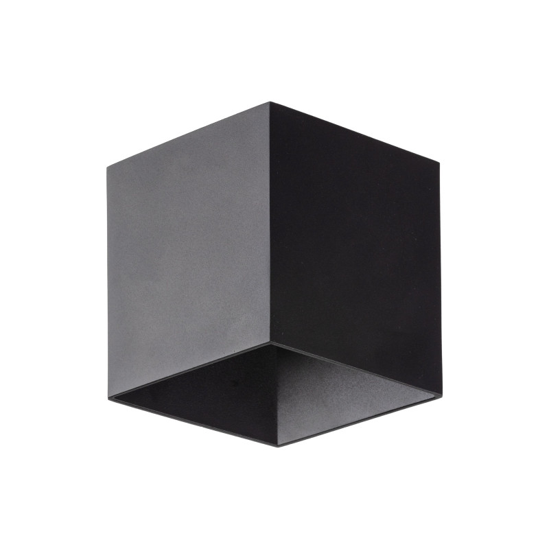 CUBE BLACK KINKIET LED IP 54 18182