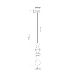 TOWER SABIA WOOD 1XE27 10959