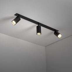 AMIS BLACK  3XGU10 PODTYNKOWY 10808